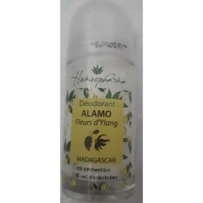 Déodorant pierre d'alun (Alamo) Fleur d'Ylang Roll on 60 ml HOMEOPHARMA