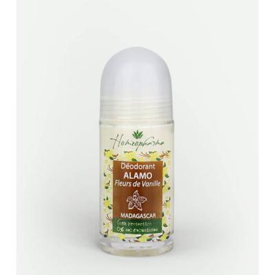 Déodorant pierre d'alun (Alamo) Fleur de vanille Roll on 60 ml HOMEOPHARMA