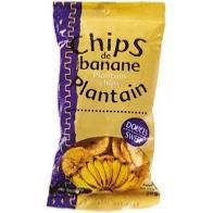 Chips banane plantain RACINES douces 70 grs