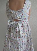 Robe fille à smocks sans manche modèle 3